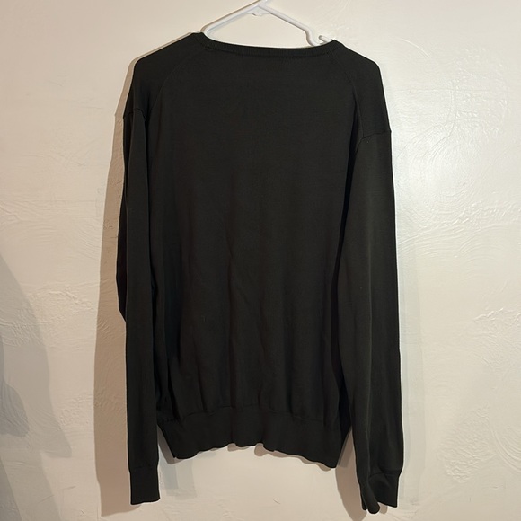 Men’s dark green Ralph Lauren sweater - Picture 4 of 4